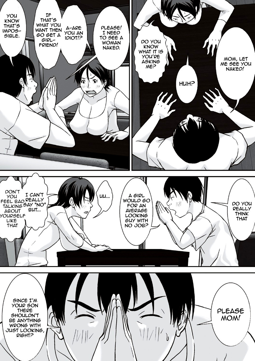 Hentai Manga Comic-Hey! What Are You Doing Making a Pass at Your Mother!-Read-9